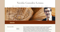 Desktop Screenshot of nicolasglemus.com