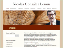 Tablet Screenshot of nicolasglemus.com